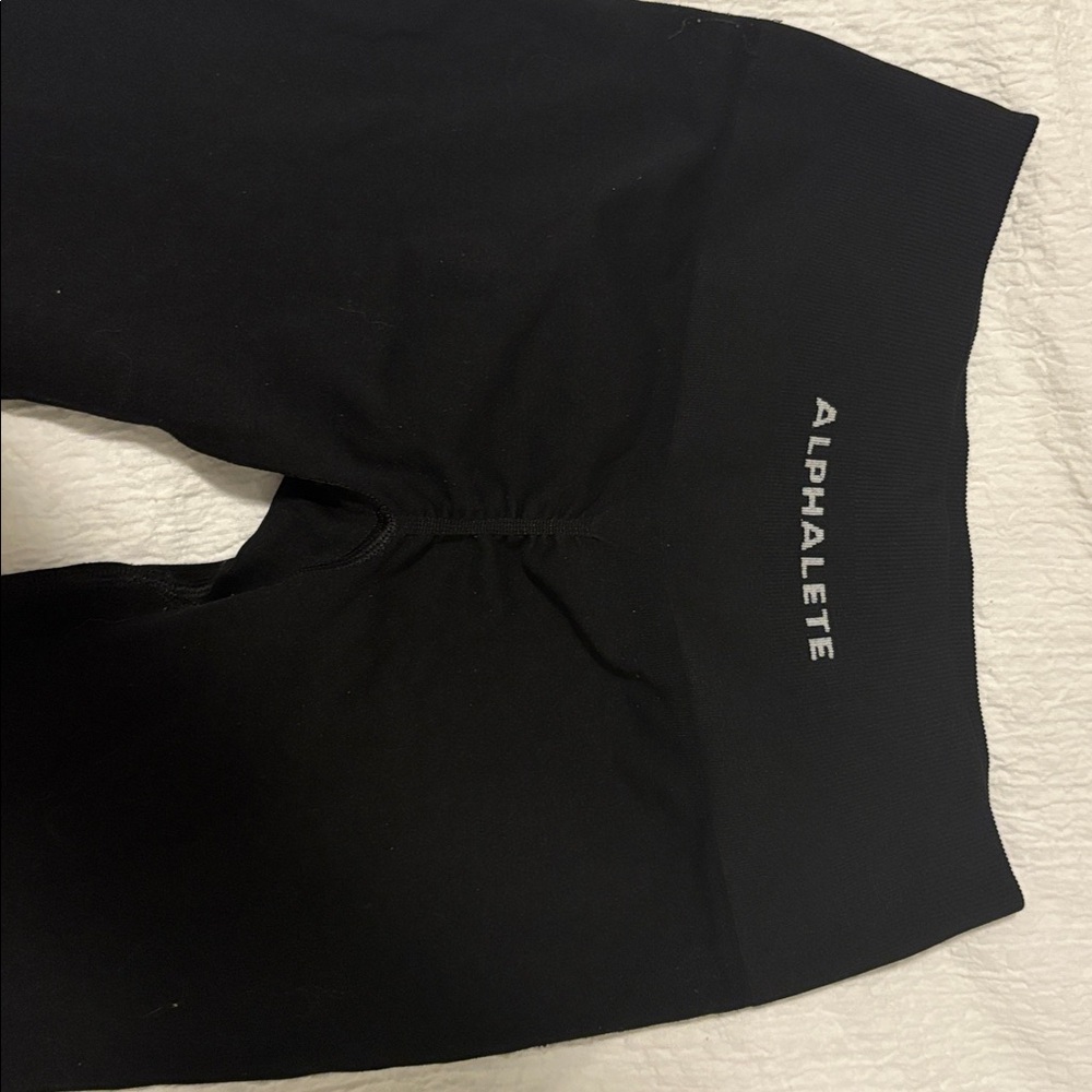 Alphalete Jet Black Active Leggings